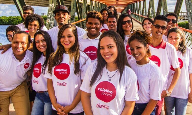 Coletivo Jovem Coca Cola, capacitação ao primeiro emprego