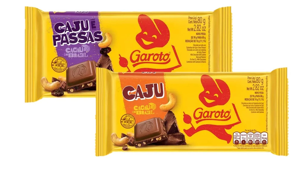 Anvisa proíbe venda de dois lotes de chocolates da marca Garoto