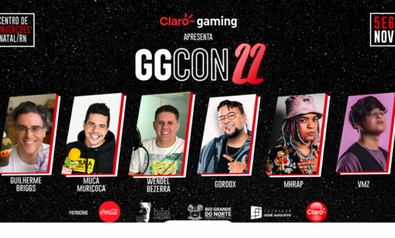 GGCON 2022 universo geek desembarca no Centro de Convenções de Natal