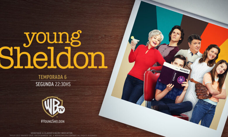 Sexta temporada de ‘Young Sheldon’ estreia na Warner Channel