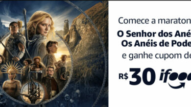 Amazon Prime Video e iFood com cupom de desconto de R$ 30,00