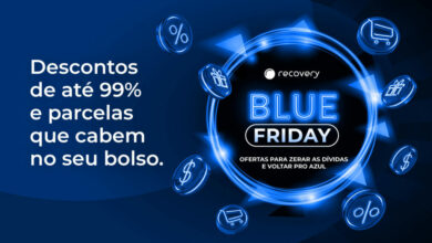 blue friday recovery Black Friday traz descontos de até 99% na quitação de dívidas