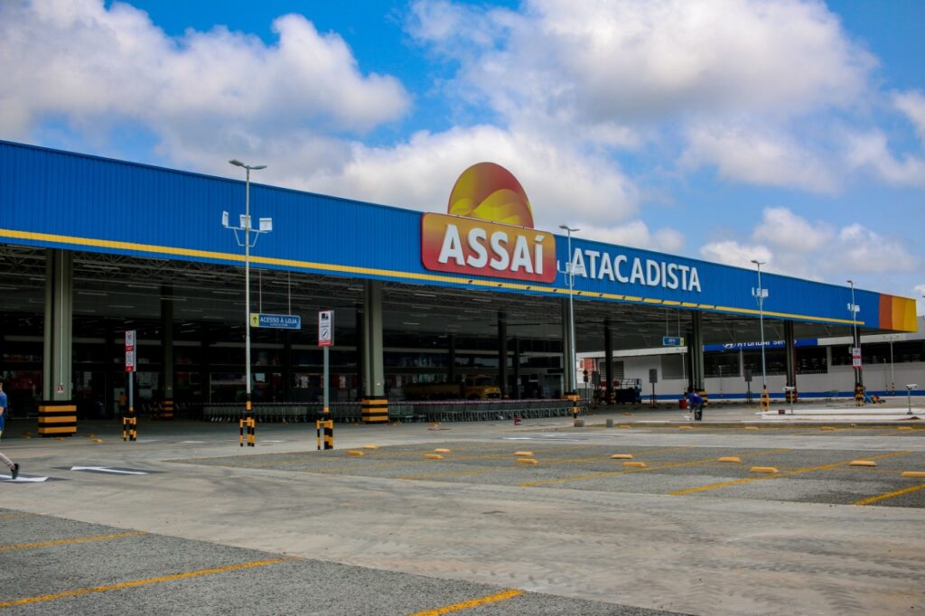 Fachada da loja Assaí Atacadista