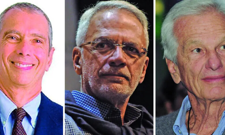 Donos da Americanas dizem que não sabiam de problema contábil Jorge Paulo Lemann, Marcel Hermann Telles e Carlos Alberto da Veiga Sicupira