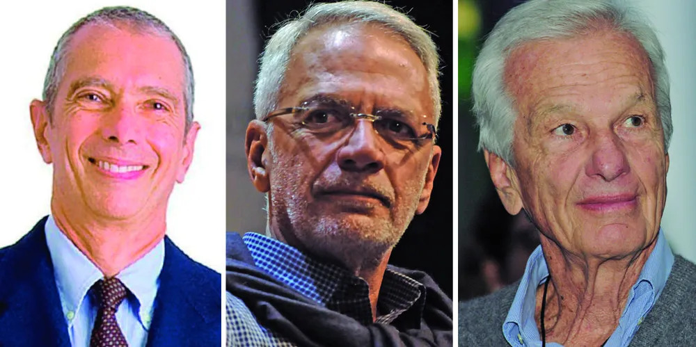 Donos da Americanas dizem que não sabiam de problema contábil Jorge Paulo Lemann, Marcel Hermann Telles e Carlos Alberto da Veiga Sicupira