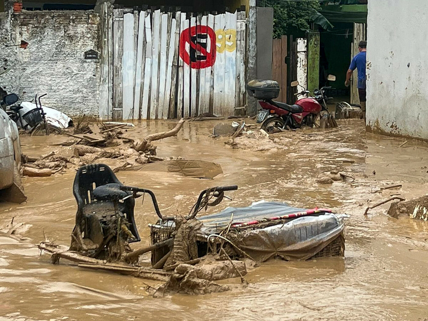 temporal no litoral de SP