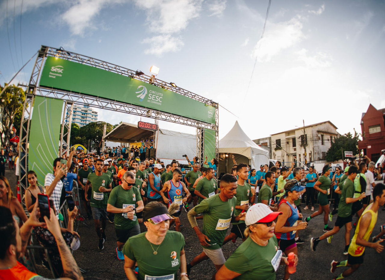 Circuito Sesc de Corridas terá categoria infantil e caminhada solidária em Natal