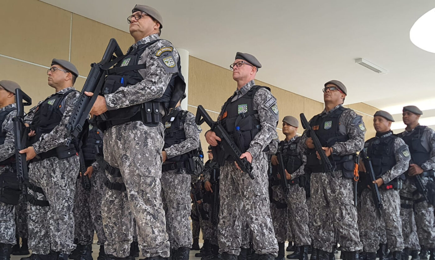 Policiais do Ceará e da Paraíba reforçam segurança no RN