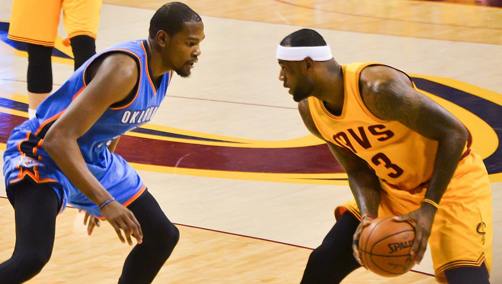 Kevin Durant e Lebron James