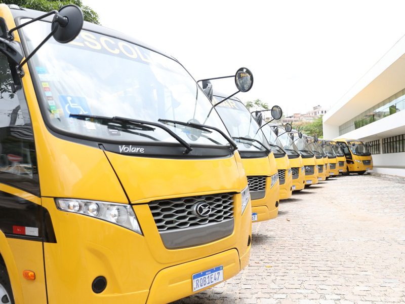 O Programa Estadual de Transporte Escolar (PETERN) é considerado imprescindível na vida de muitos estudantes da rede pública de ensino. (Foto: SEEC/ASSECOM)