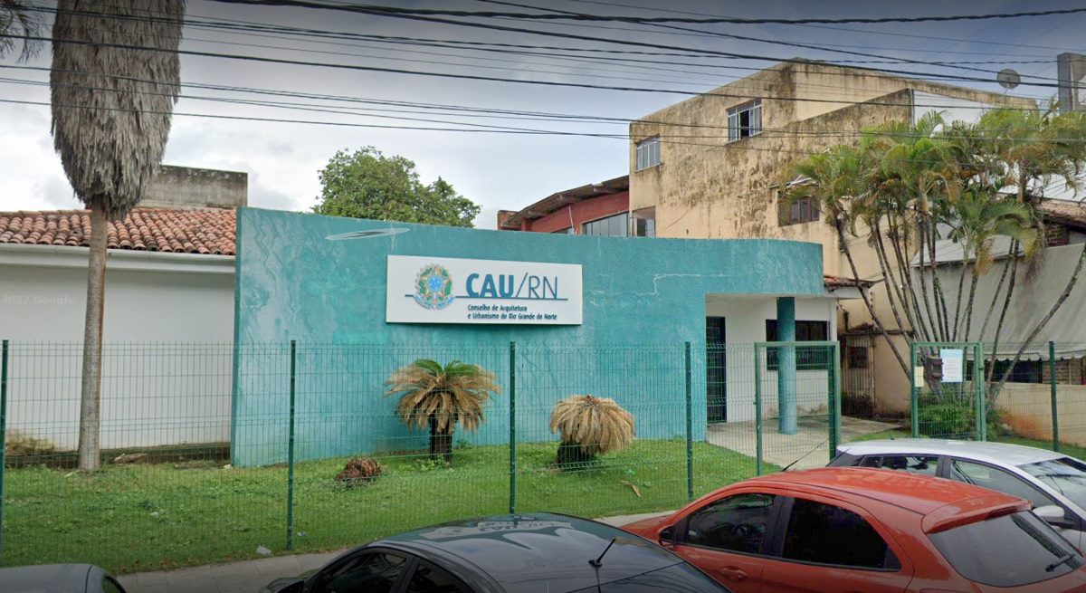 Aprovados no concurso atuarão em uma das sedes da CAU-RN. Em Natal ela fica na Rua Conselheiro Morton Farias, 1440 - Lagoa Nova, Natal - RN (Foto: Reprodução / N10)