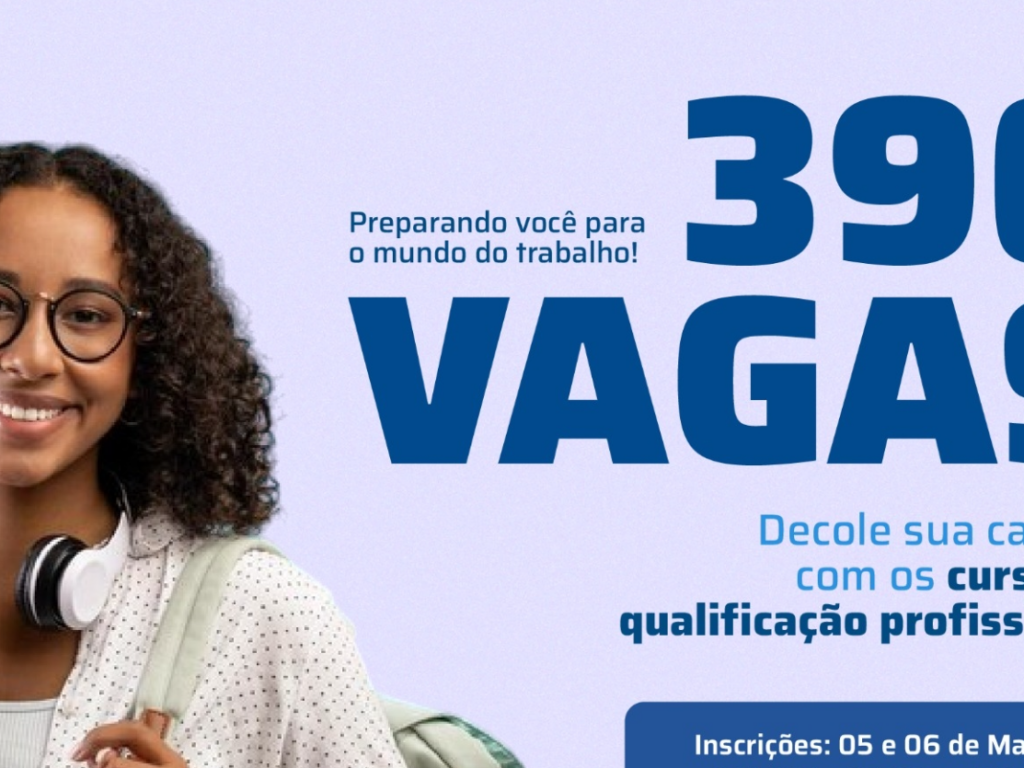 Prefeitura do Natal abre 390 vagas para cursos de qualificação profissional