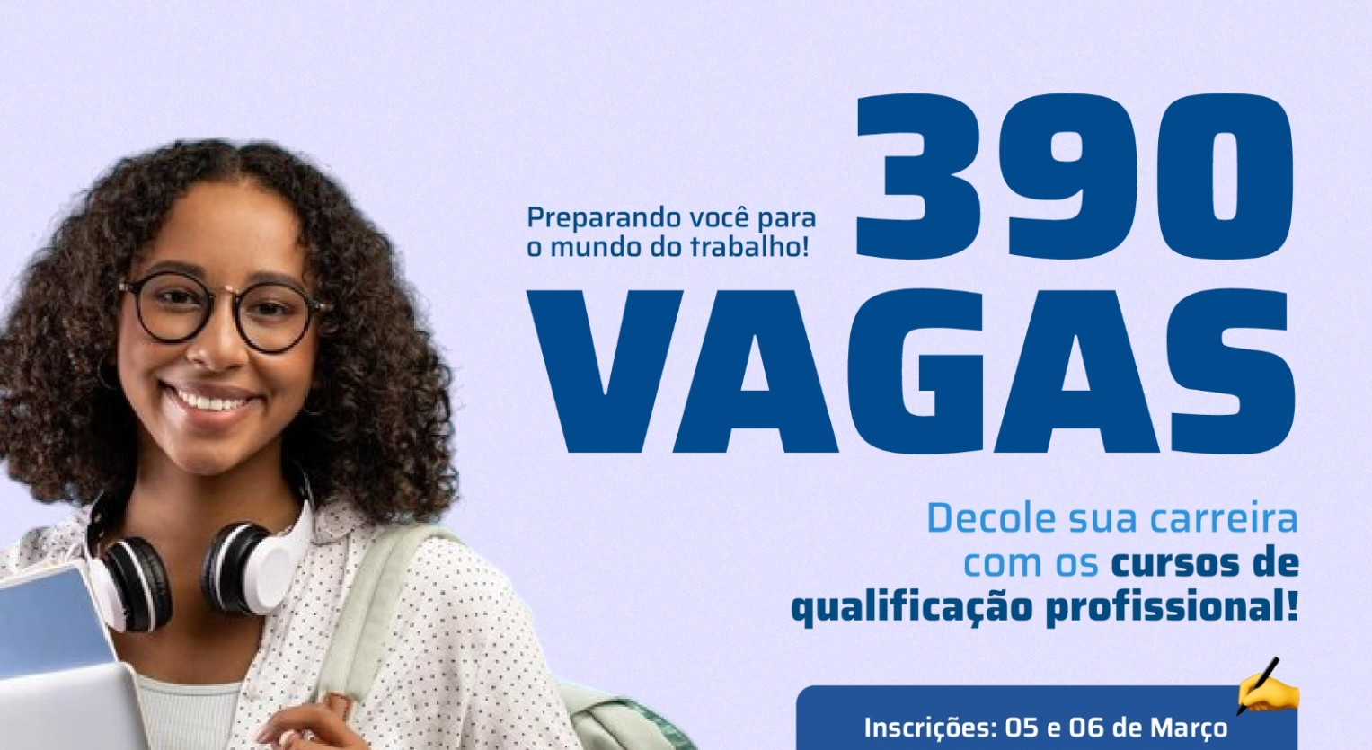 Prefeitura do Natal abre 390 vagas para cursos de qualificação profissional