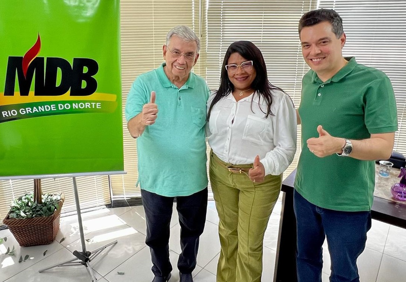 Pré-candidatura de Professora Nilda em Parnamirim recebe apoio do MDB