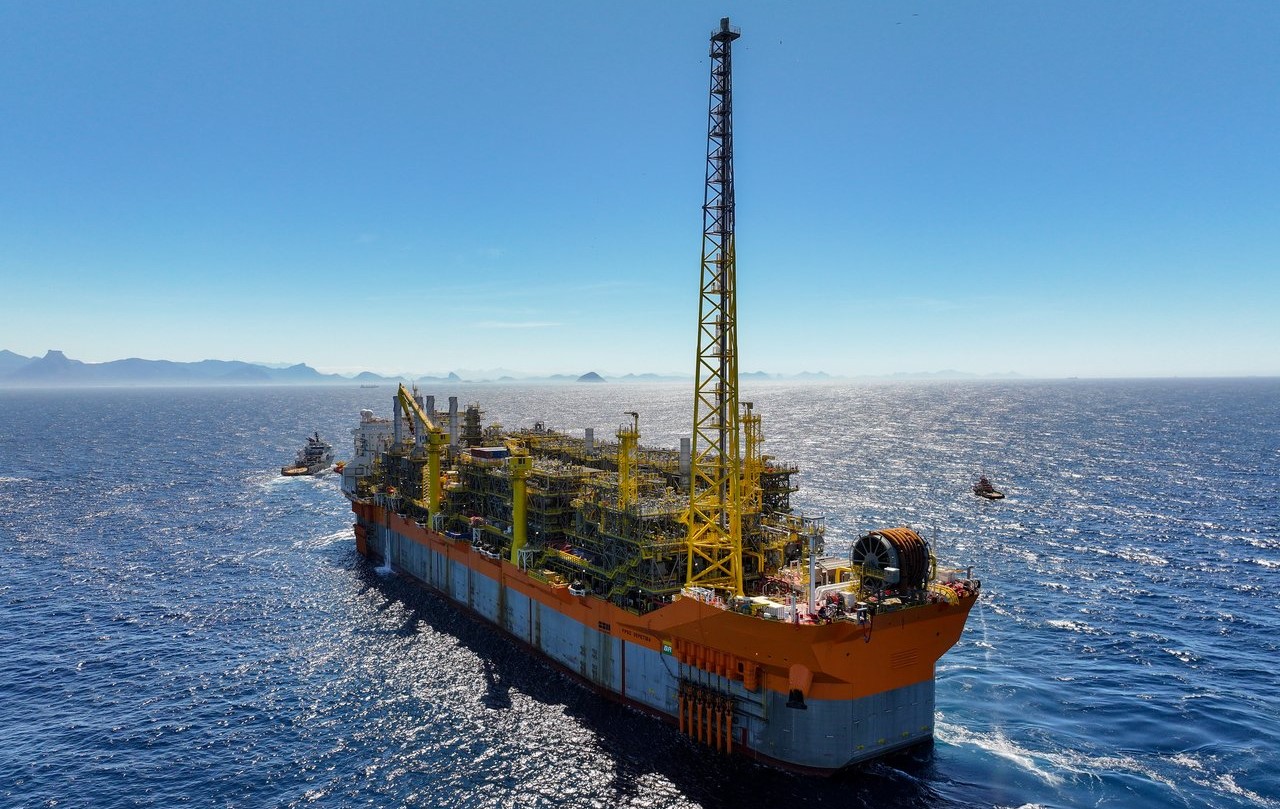 Navio-plataforma Sepetiba da Petrobras (Foto: Acervo SBM)