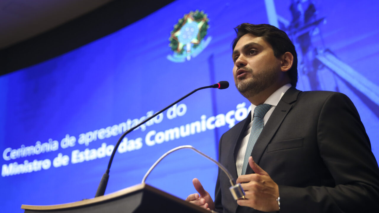 O ministro das Comunicações, Juscelino Filho ( Foto: José Cruz/Agência Brasil )