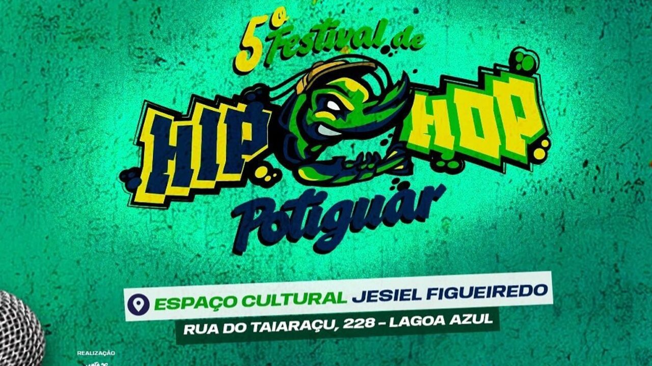 Zona Norte de Natal recebe 5a edicao do Festival de Hip Hop Potiguar