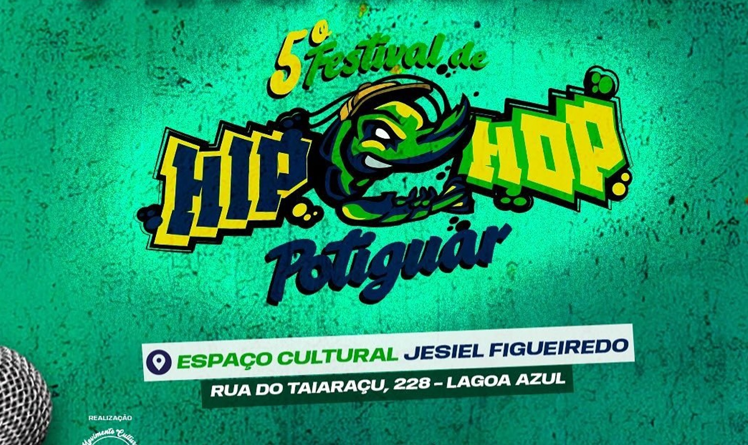 Zona Norte de Natal recebe 5a edicao do Festival de Hip Hop Potiguar