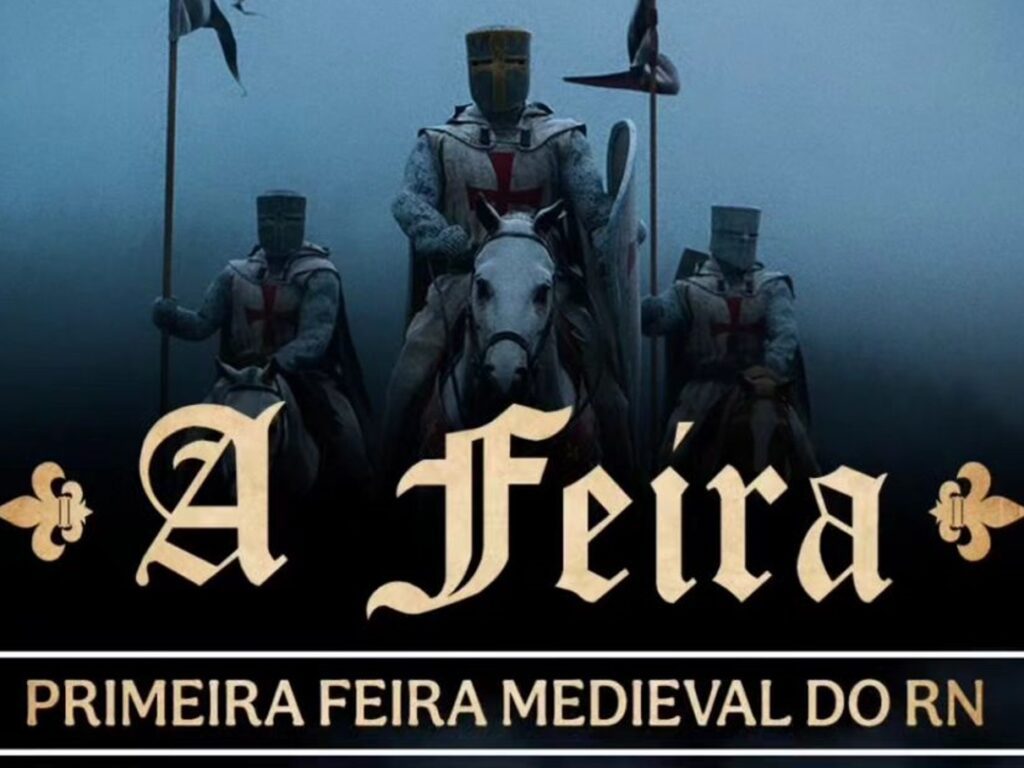 A feira Natal medieval