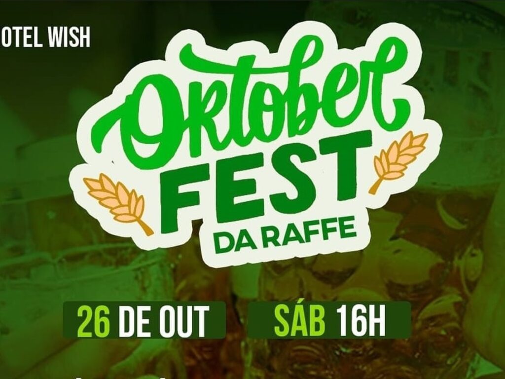 Oktoberfest da Raffe promete agitar Natal com chopp artesanal e muita música ao vivo