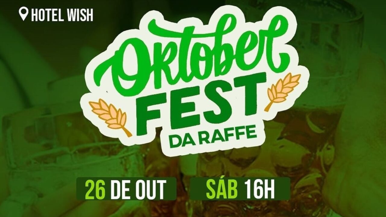 Oktoberfest da Raffe promete agitar Natal com chopp artesanal e muita música ao vivo