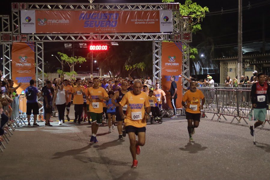 54ª edição da Corrida Augusto Severo é realizada com sucesso, reunindo mais de 1200 participantes