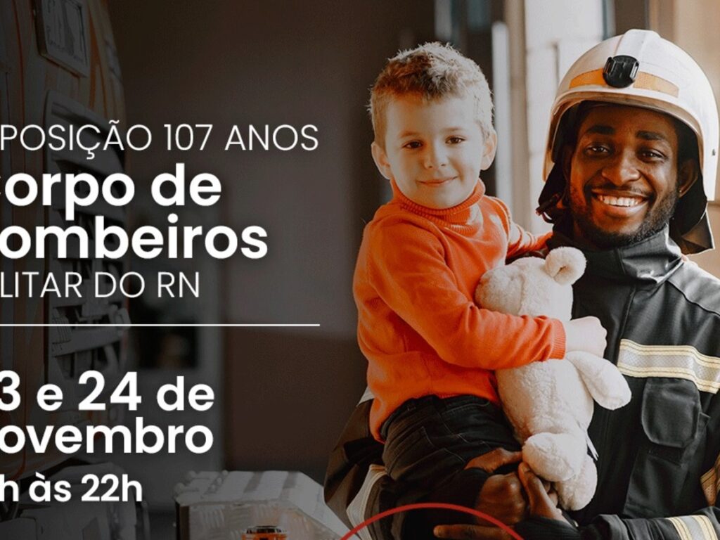 Bombeiros do RN celebram 107 anos com exposicao especial no Partage Norte Shopping