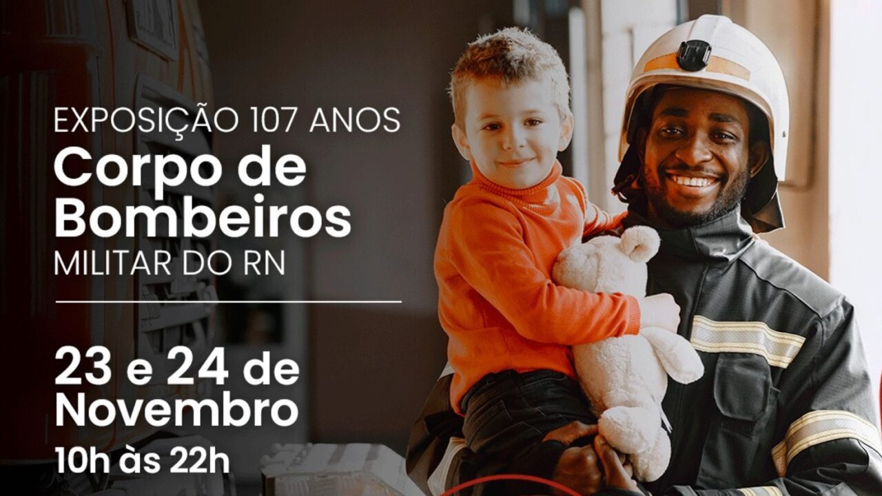 Bombeiros do RN celebram 107 anos com exposicao especial no Partage Norte Shopping