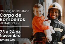 Bombeiros do RN celebram 107 anos com exposicao especial no Partage Norte Shopping