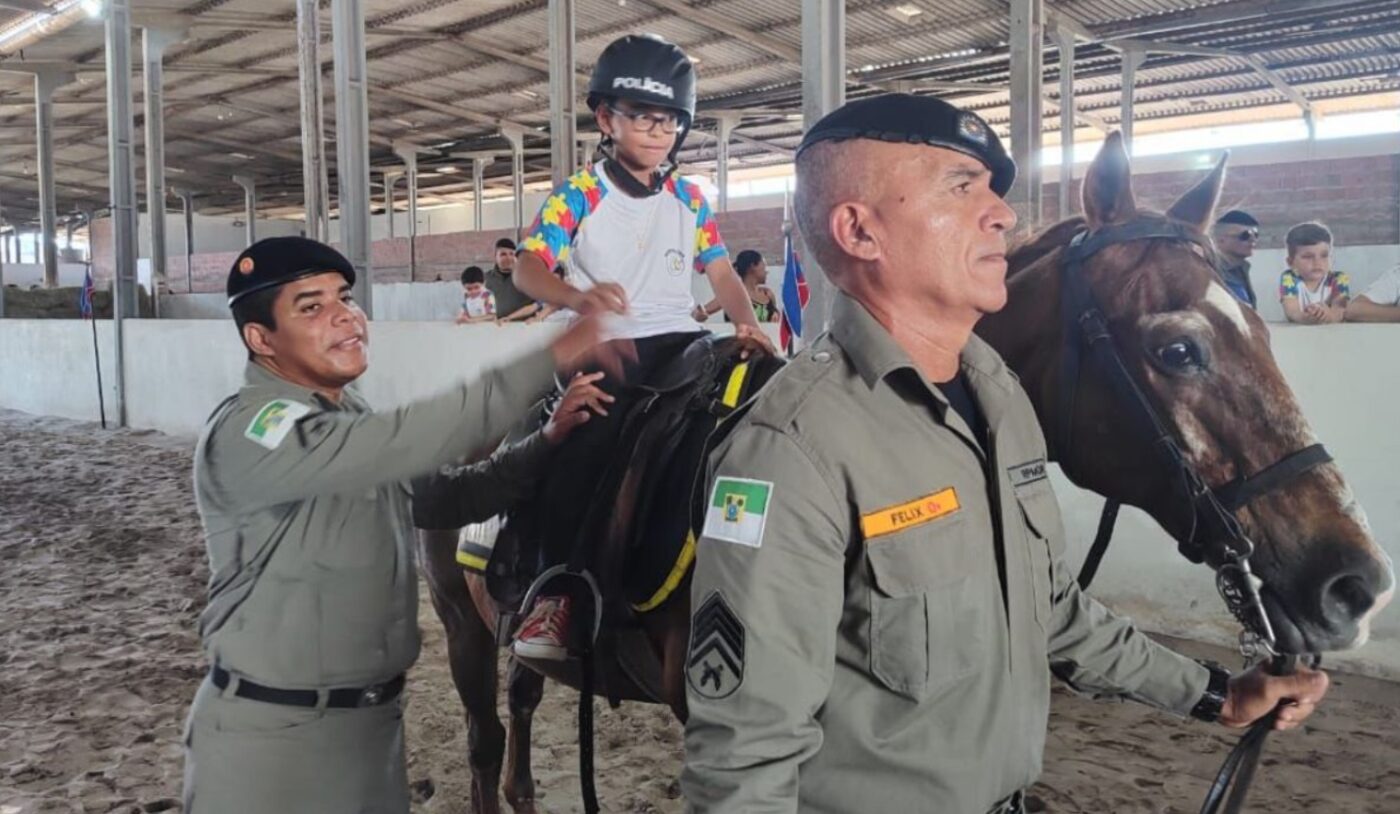 Centro de Equoterapia para atendimento a criancas e adolescentes com TEA e inaugurado em Natal