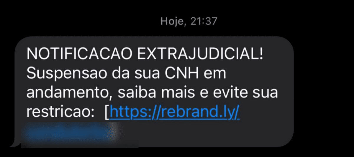 Cibercriminosos passam a utilizar suspensao da CNH como isca para aplicar golpes