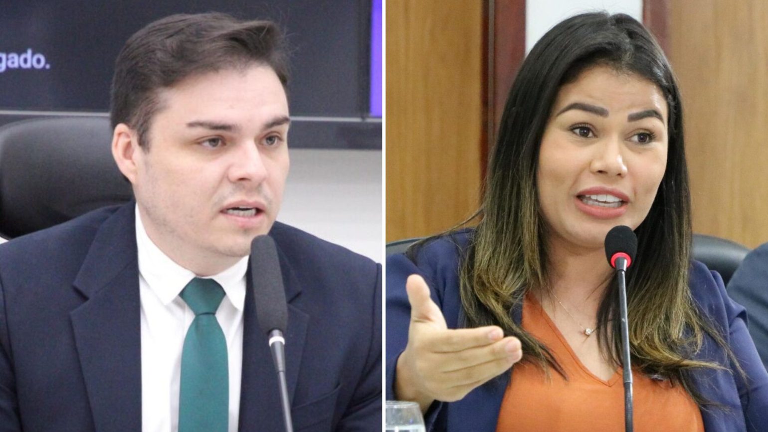 Dr. César Maia e Rhalessa de Clênio disputam presidência da Câmara de Parnamirim