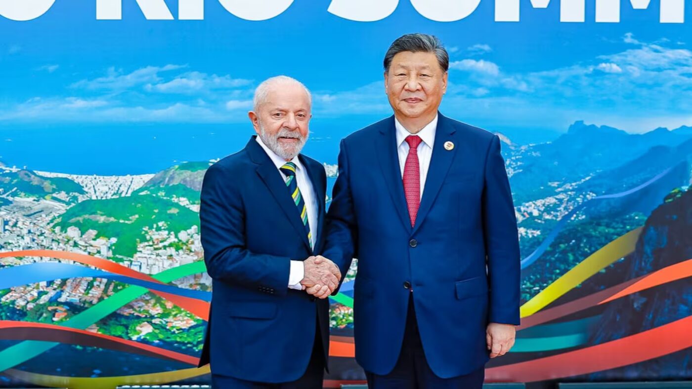 Lula e o presidente da China Xi Jinping