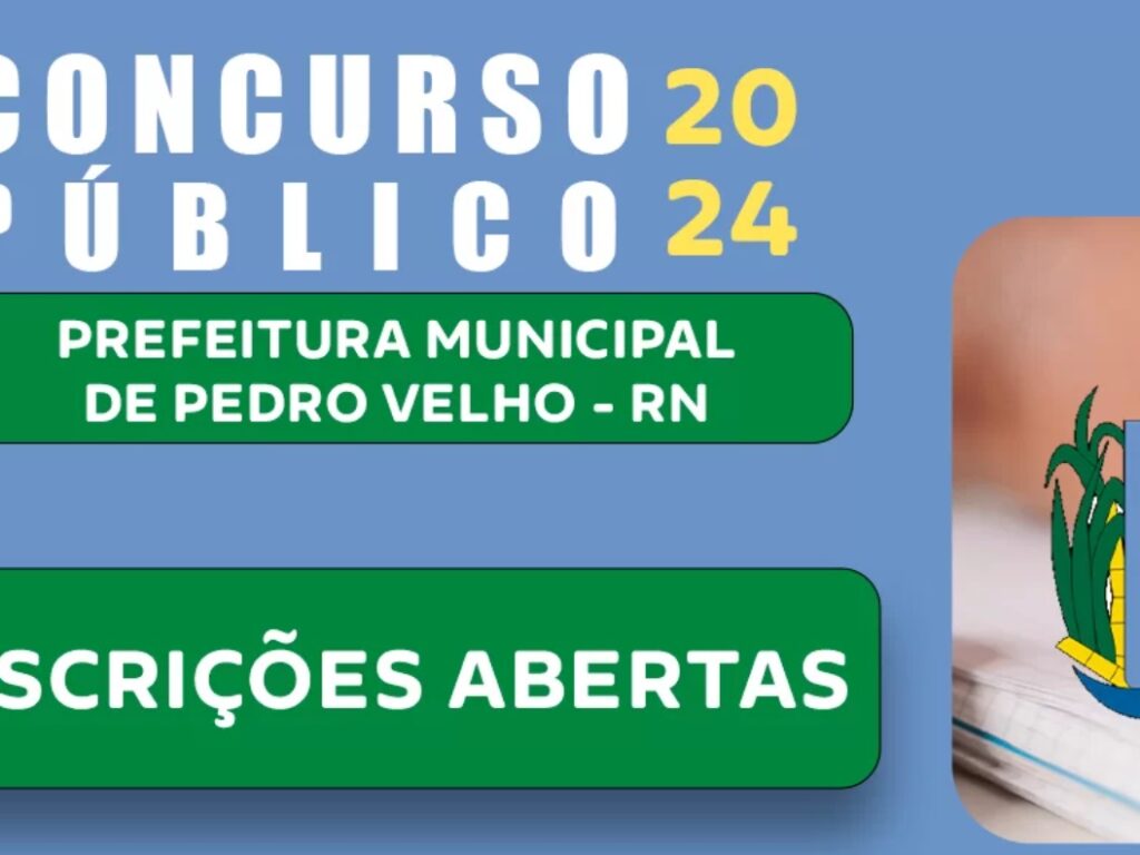 Prefeitura de Pedro Velho RN abre concurso publico com 153 vagas