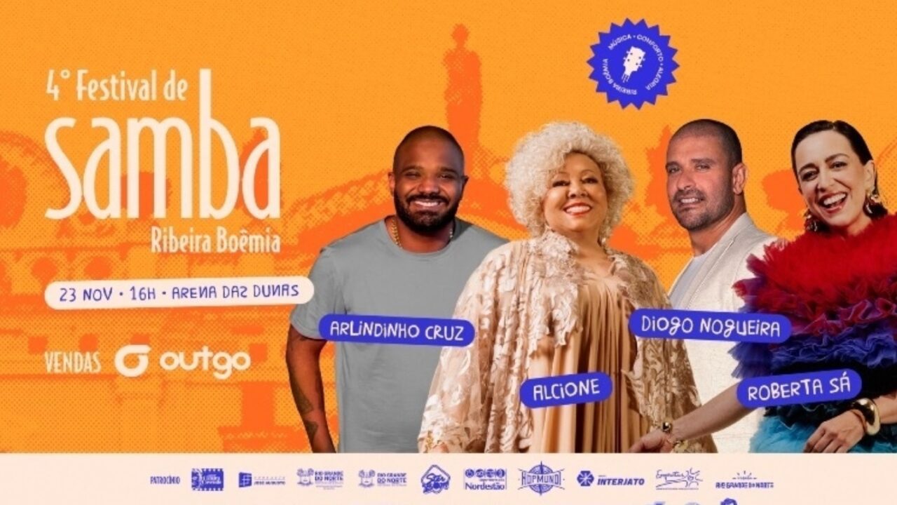 Samba toma conta de Natal com Alcione Roberta Sa e outros grandes nomes no Ribeira Boemia