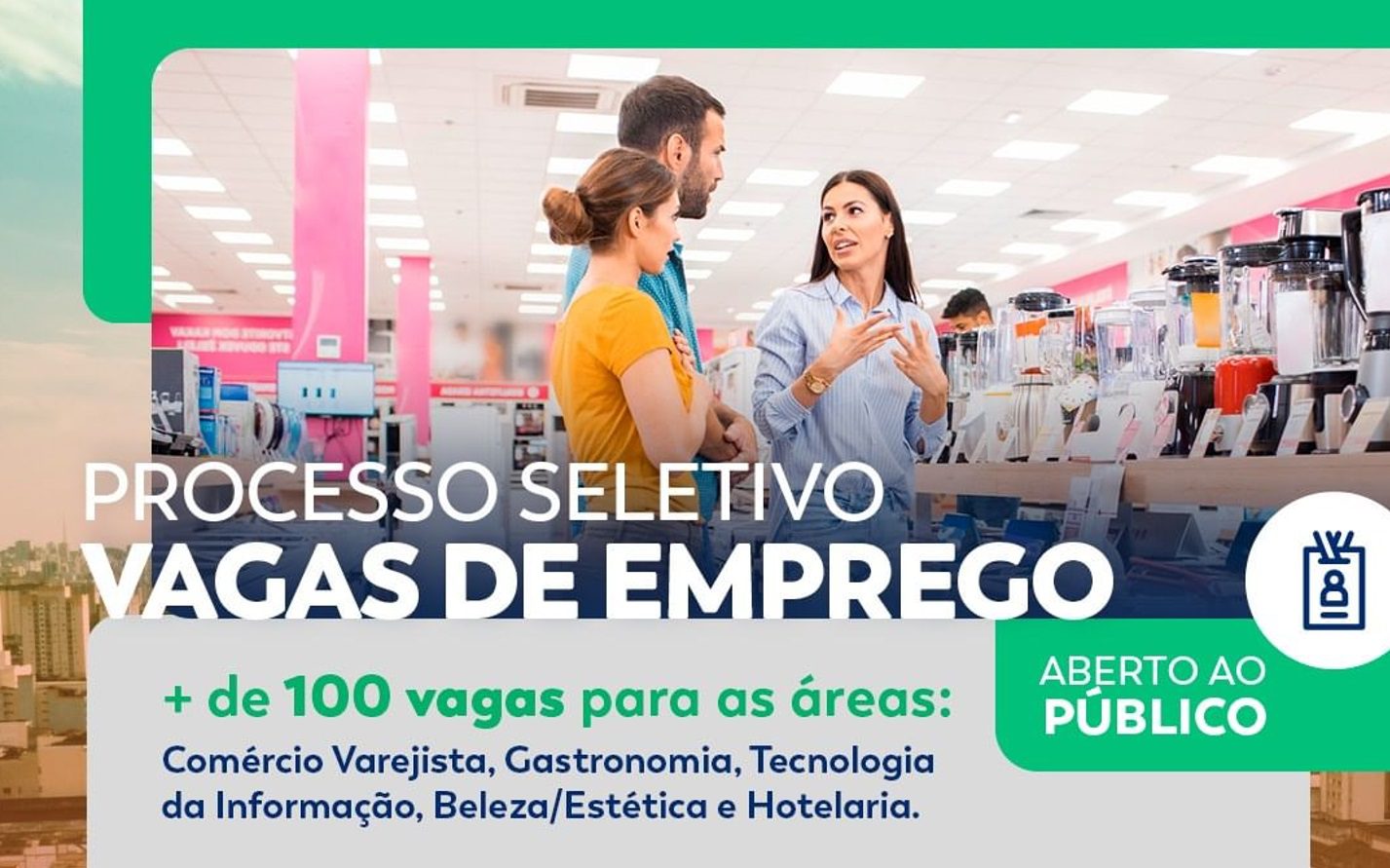 Senac RN lanca processo seletivo com mais de 100 vagas de emprego