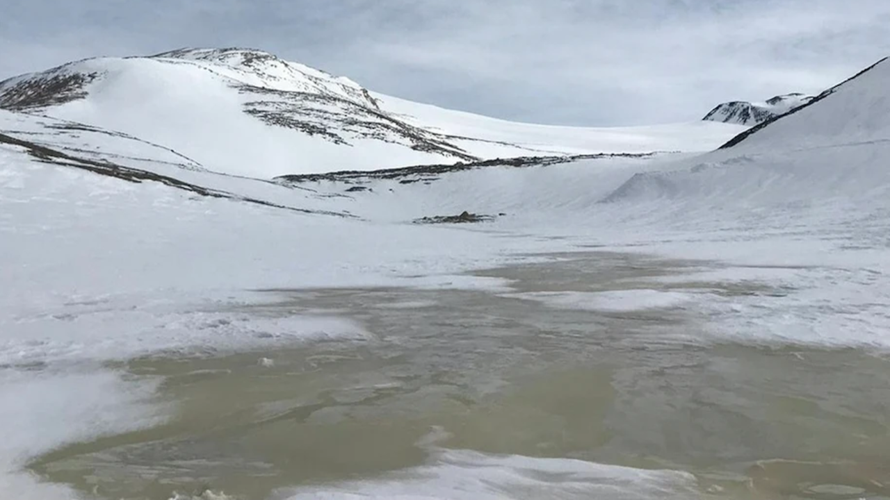 Lago Enigma Antartica