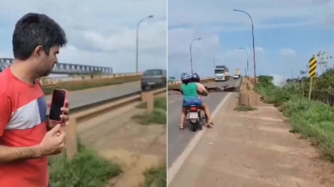 Ponte entre Tocantins e Maranhao desaba deixando um morto e desaparecidos