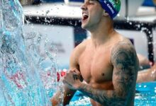 Guilherme Caribé é prata nos 100m livre no Mundial de piscina curta