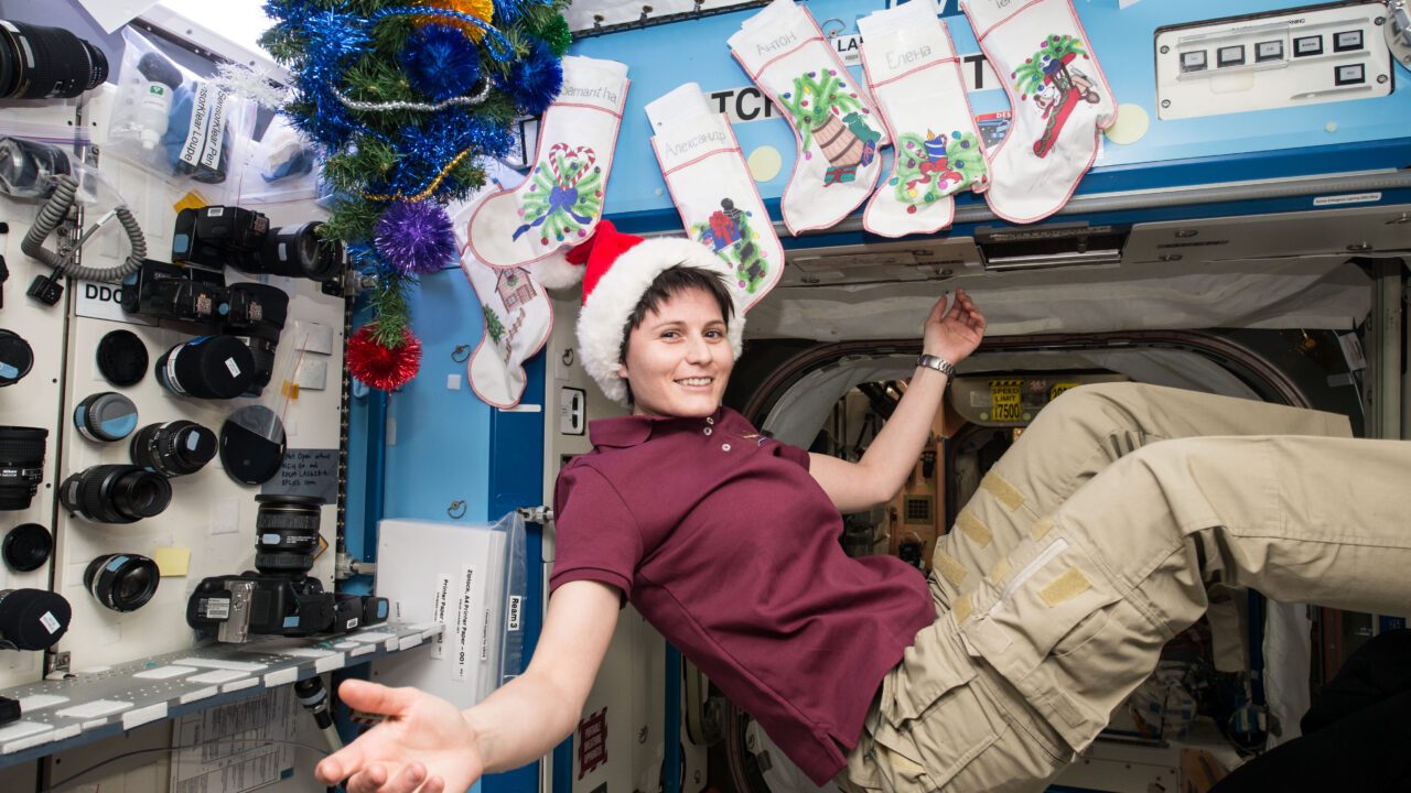 Celebrating the Holiday Season in Space