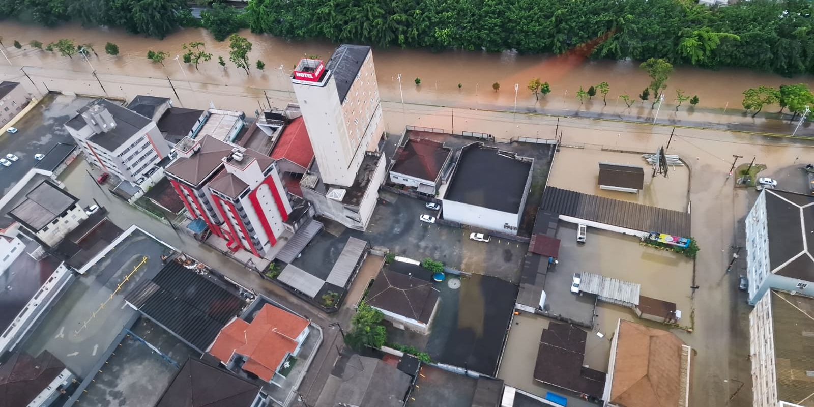 Norte catarinense é o mais impactado pela chuva, diz Defesa Civil