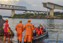 Chega a seis número de corpos resgatados de queda de ponte no Maranhão