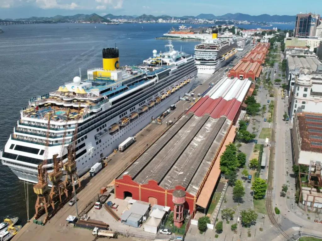 Rio receberá em dezembro 74 mil turistas que chegarão em nove navios