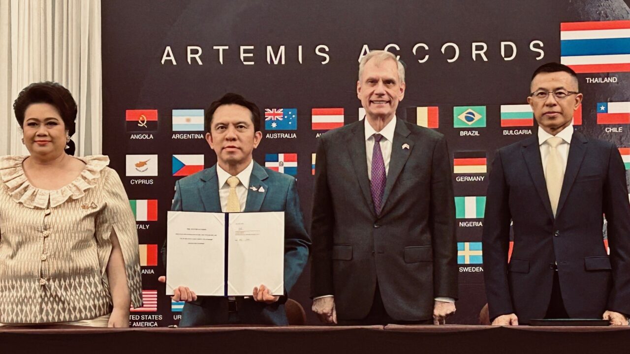 NASA Welcomes Thailand as Newest Artemis Accords Signatory