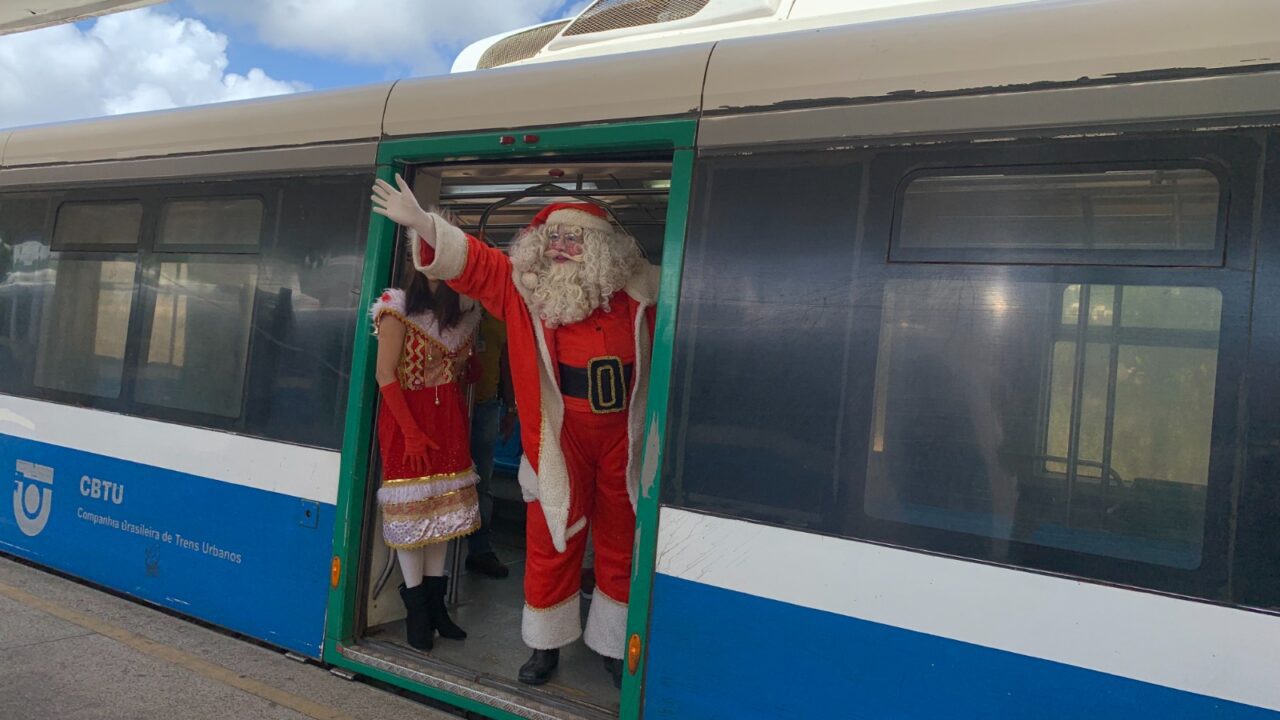 Trem Natalino: MPRN promove passeio de trem para alunos de escolas públicas de Caicó