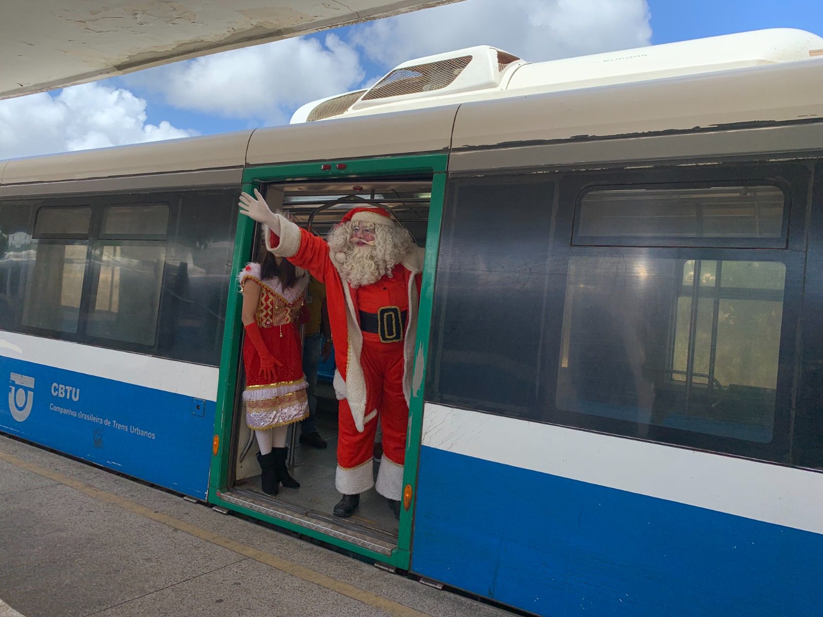 Trem Natalino: MPRN promove passeio de trem para alunos de escolas públicas de Caicó