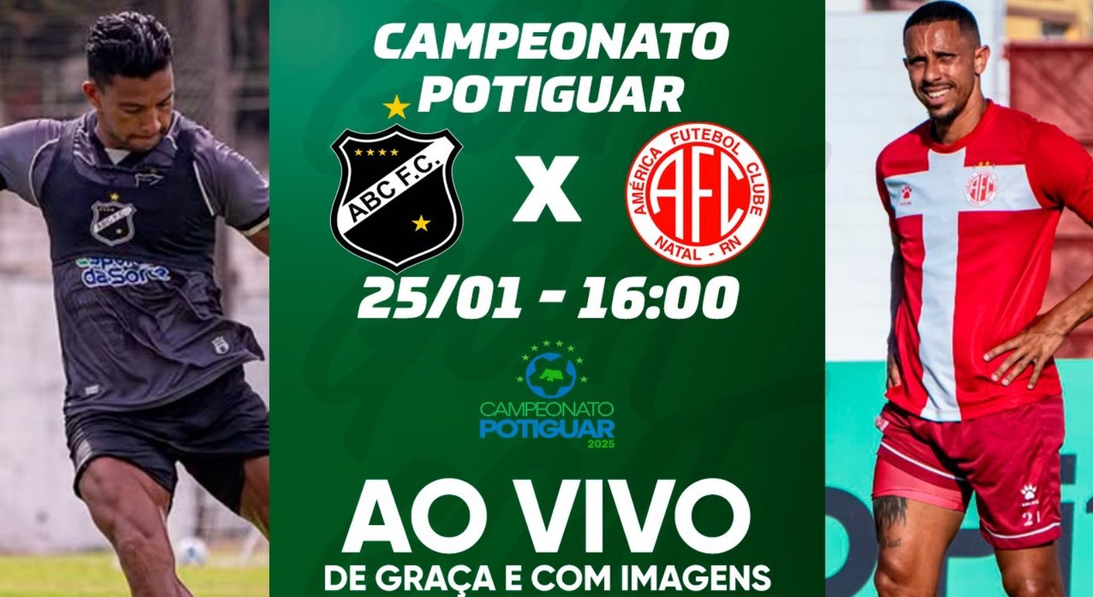 ABC x América-RN: onde assistir ao vivo ao primeiro Clássico Rei de 2025