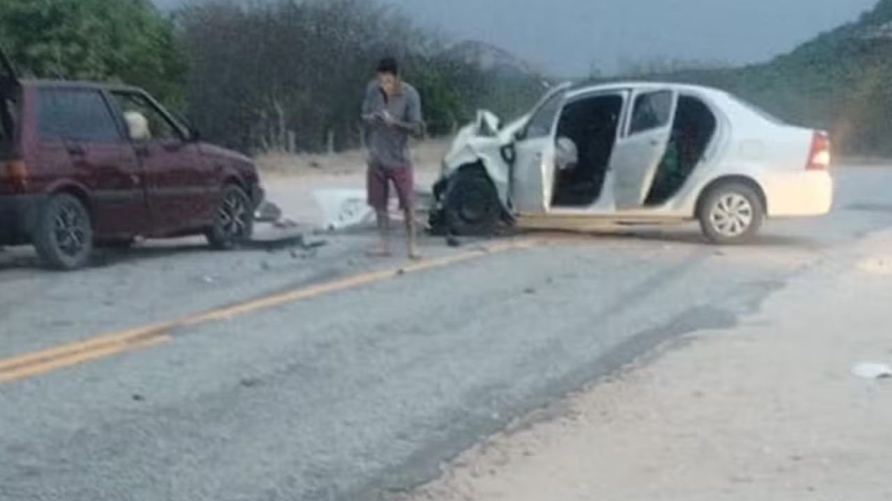 Acidente fatal na RN 086 deixa casal morto e seis feridos no Serido potiguar