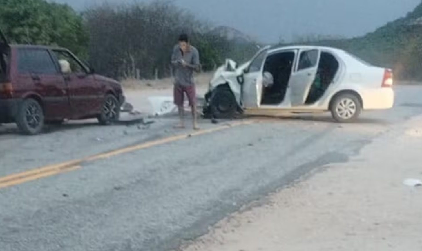 Acidente fatal na RN 086 deixa casal morto e seis feridos no Serido potiguar