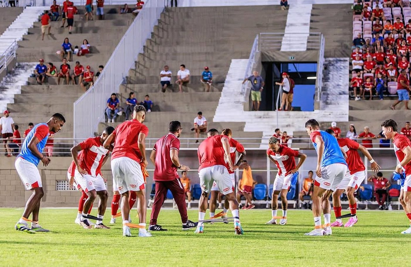 América-RN e Laguna empatam sem gols em confronto equilibrado no Campeonato Potiguar